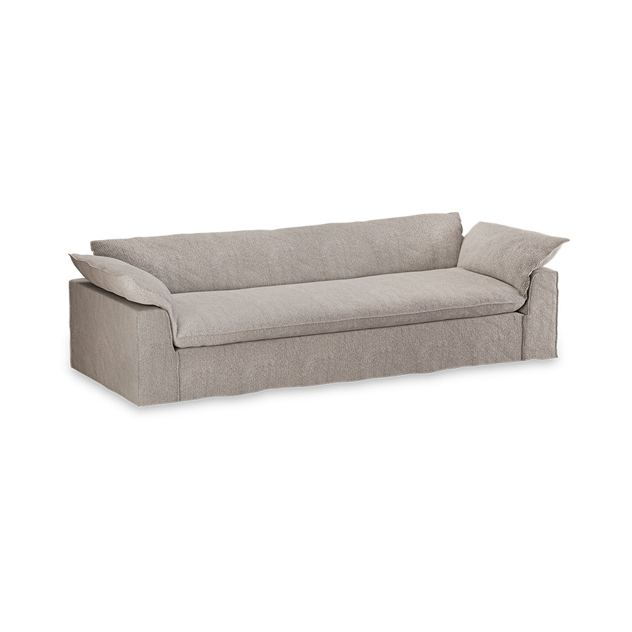 HKliving Nomad bank 305 cm Sneak Light Grey