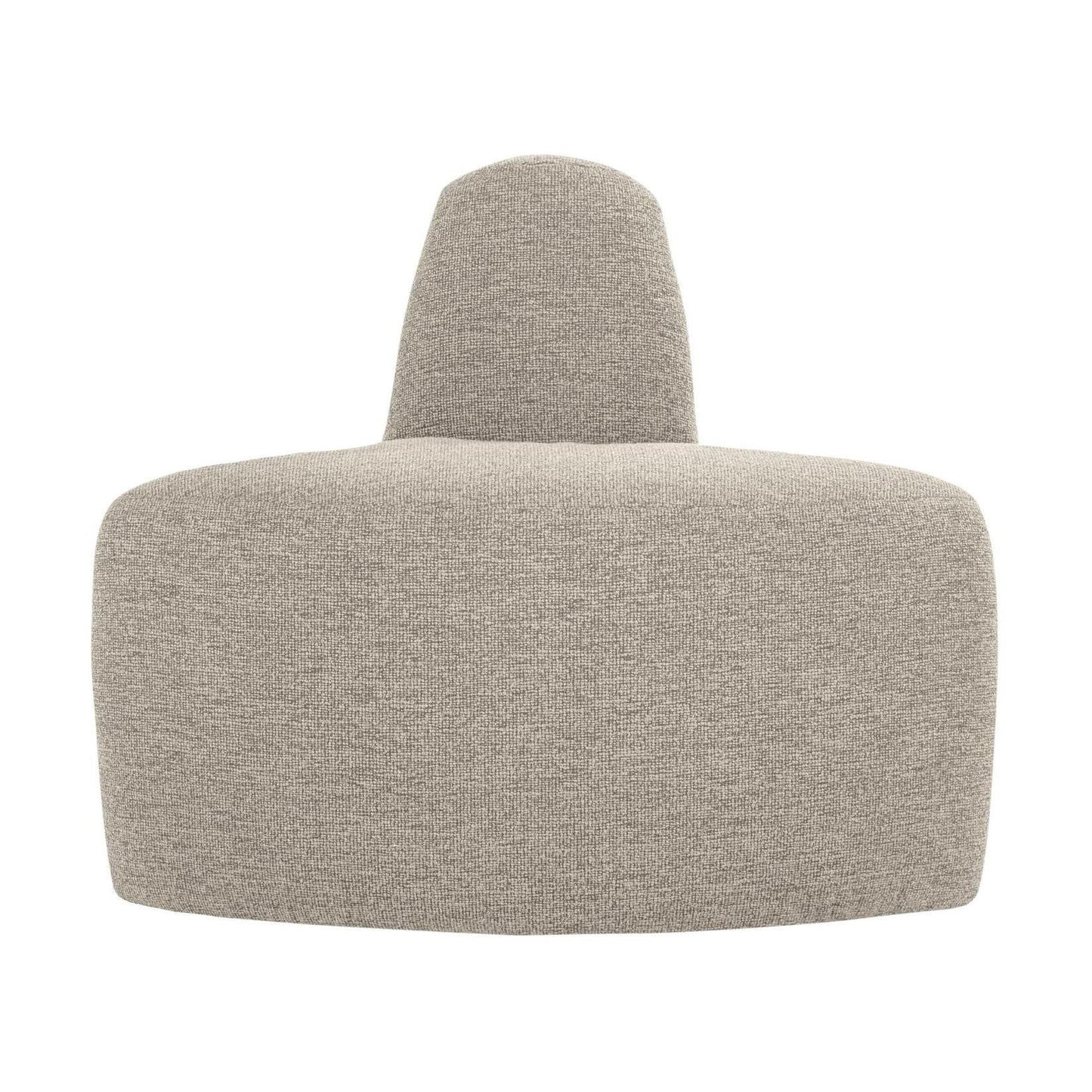 WOOOD Mojo Base eetbank hoek rond rugleuning bouclé Beige
