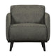 WOOOD Statement fauteuil met arm Structure Velvet Frost