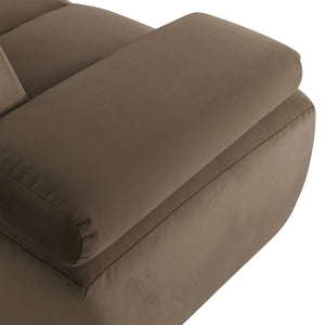 WOOOD Mojo 1,5-zits bank arm links velvet Taupe