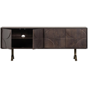 WOOOD Draw dressoir Walnoot