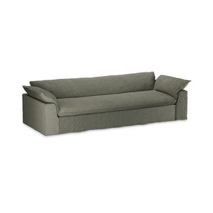 HKliving Nomad bank 305 cm Linen Army Green