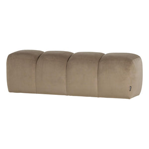 WOOOD Mojo eetbank 164 cm velvet Khaki