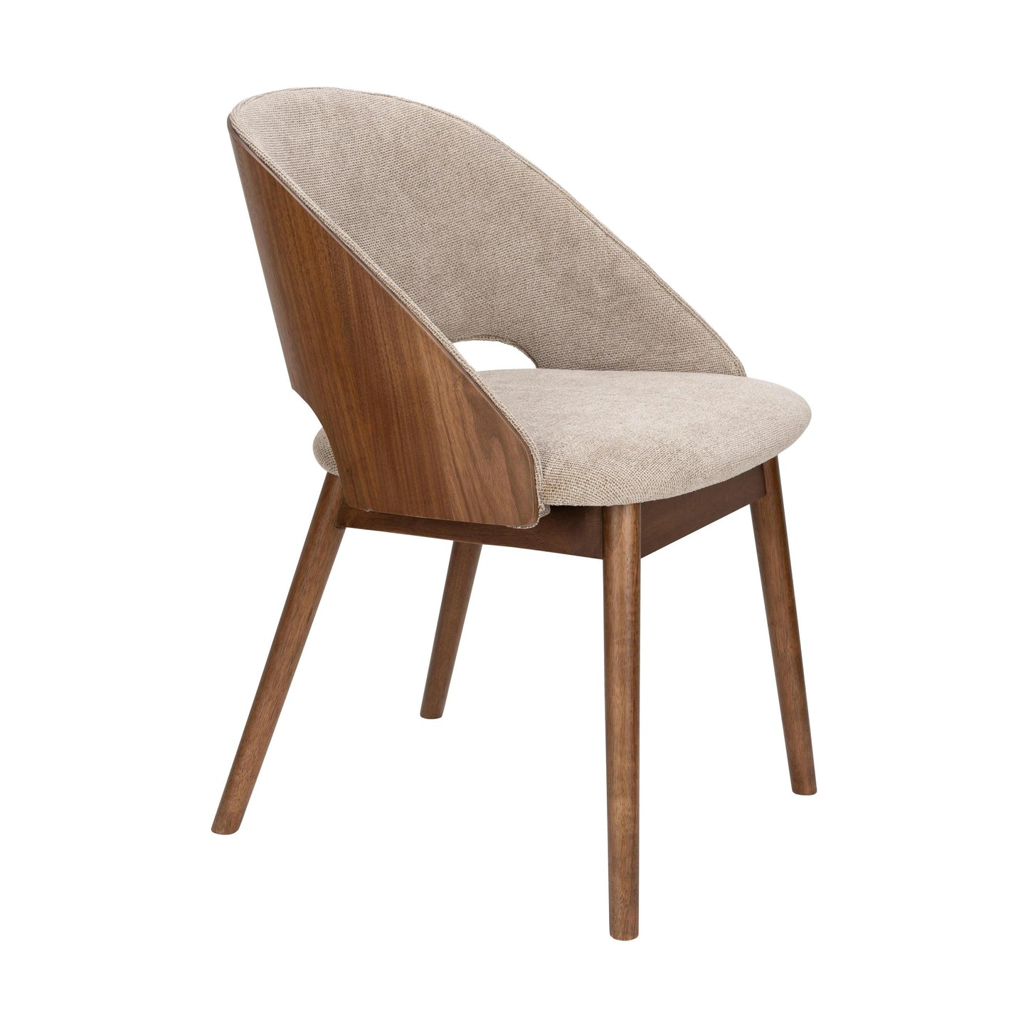 Dutchbone Velore eetkamerstoel Beige