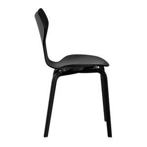 Fritz Hansen Grand Prix eetkamerstoel Black