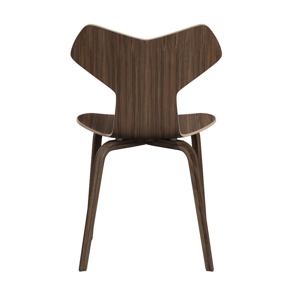 Fritz Hansen Grand Prix eetkamerstoel walnut