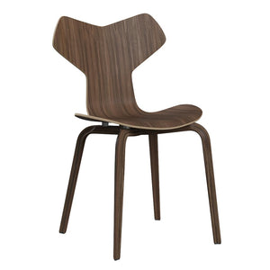 Fritz Hansen Grand Prix eetkamerstoel walnut