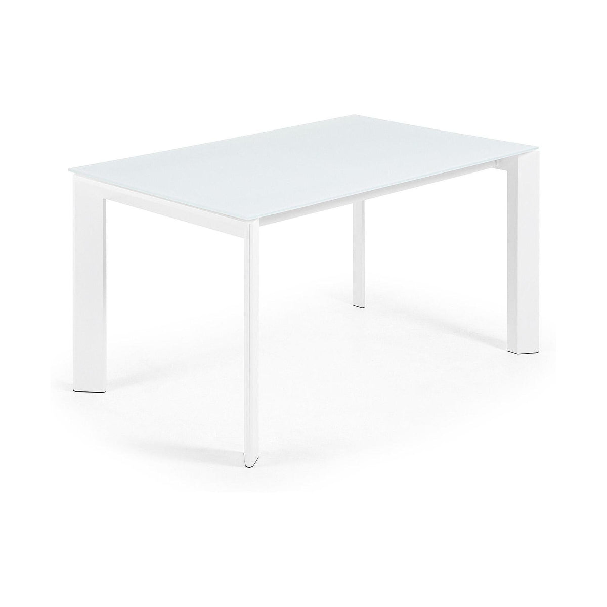 Kave Home Axis eettafel uitschuifbaar 140/200x90 cm Wit