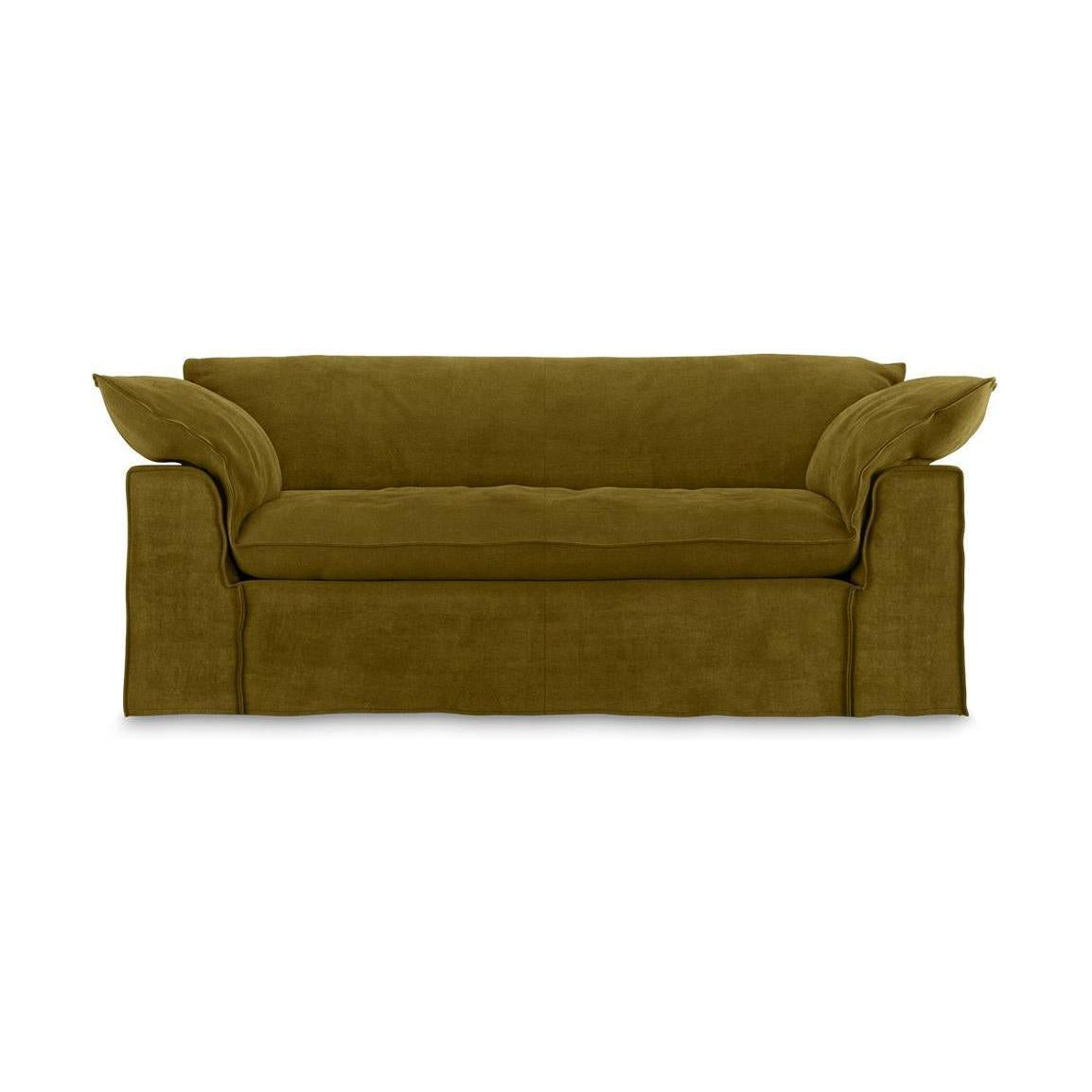 HKliving Nomad bank 204 cm Royal Velvet Olive