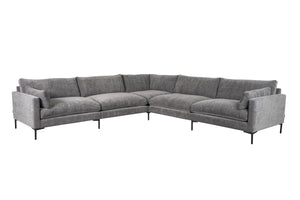 Zuiver Summer 7-zits bank Anthracite