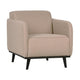 WOOOD Statement fauteuil met arm Bouclé Beige