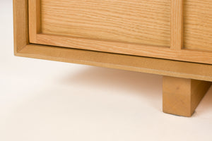 Zuiver Raster dressoir laag Naturel
