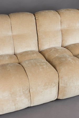 Dutchbone Hackman 3-zitsbank Beige
