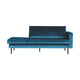 WOOOD Rodeo daybed rechts velvet Blauw