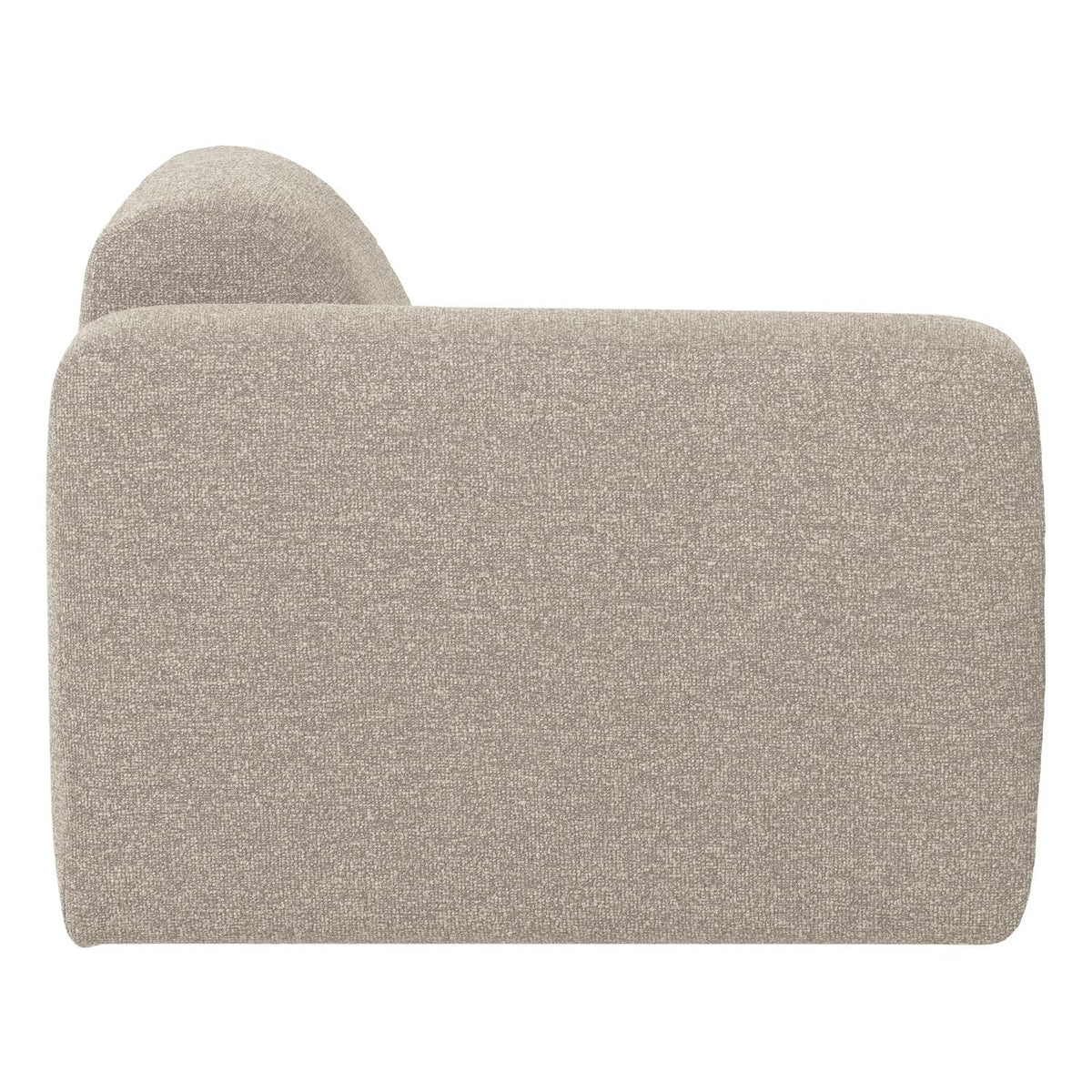 WOOOD Mojo Base 1-zits bank arm links bouclé Beige