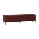 WOOOD Gunnar tv-meubel 200 cm Bordeauxrood