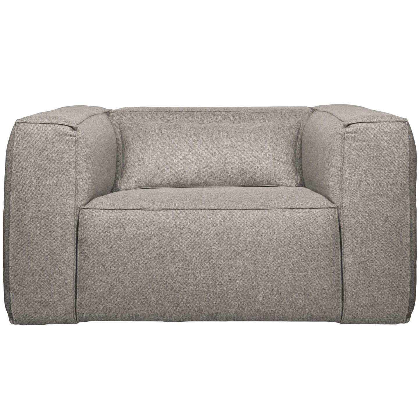 WOOOD Bean fauteuil incl. kussen Lichtgrijs