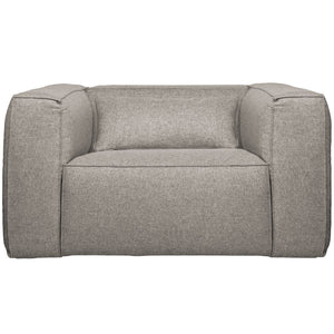 WOOOD Bean fauteuil incl. kussen Lichtgrijs