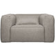 WOOOD Bean fauteuil incl. kussen Lichtgrijs