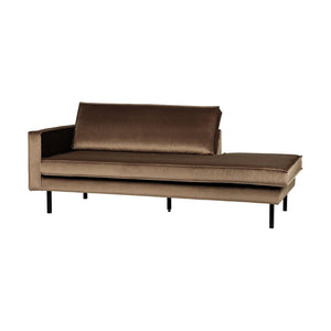 WOOOD Rodeo daybed links velvet Taupe