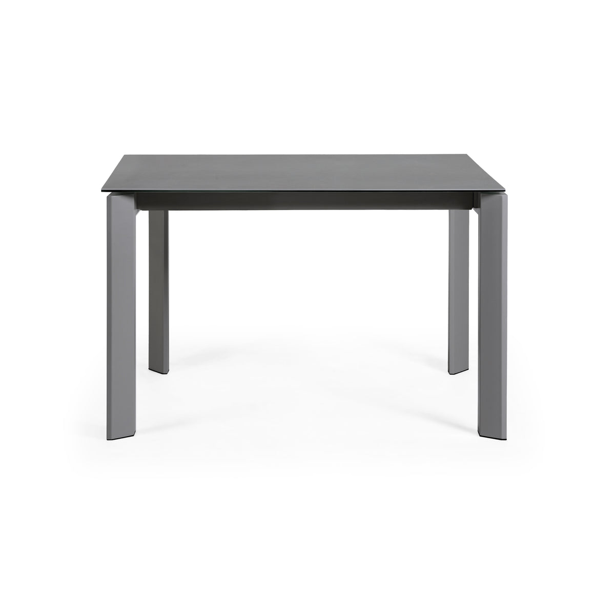 Kave Home Axis eettafel uitschuifbaar 120/180x80 cm Grijs