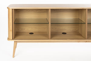 Zuiver Barbier dressoir 180 cm Naturel