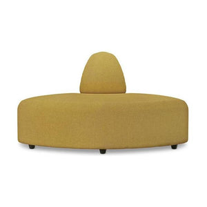 HKliving Jax bank angle Linnen Burnt Ochre
