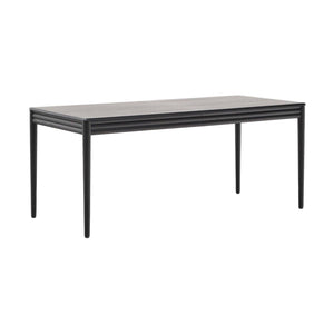 Kave Home Lenon eettafel uitschuifbaar rechthoek 160x90 cm Black