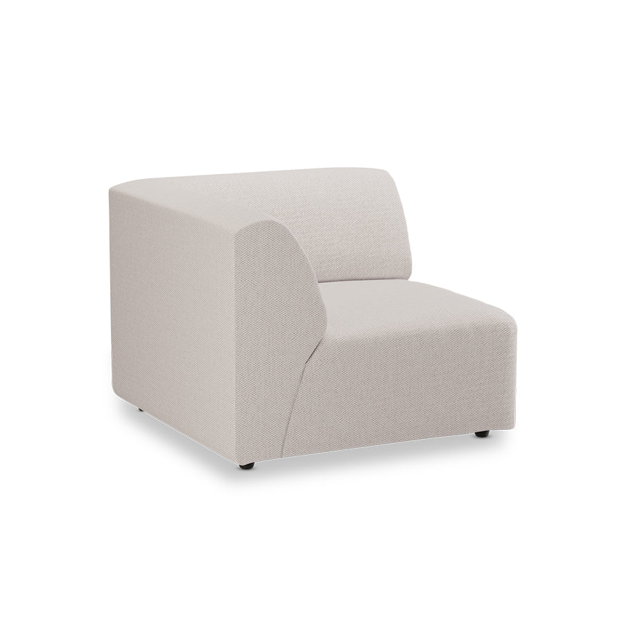 HKliving Jax bank left end Cosy Beige