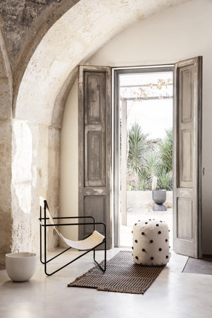 Ferm Living Desert loungestoel Cloud/Black