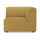 HKliving Jax bank right end Linnen Burnt Ochre
