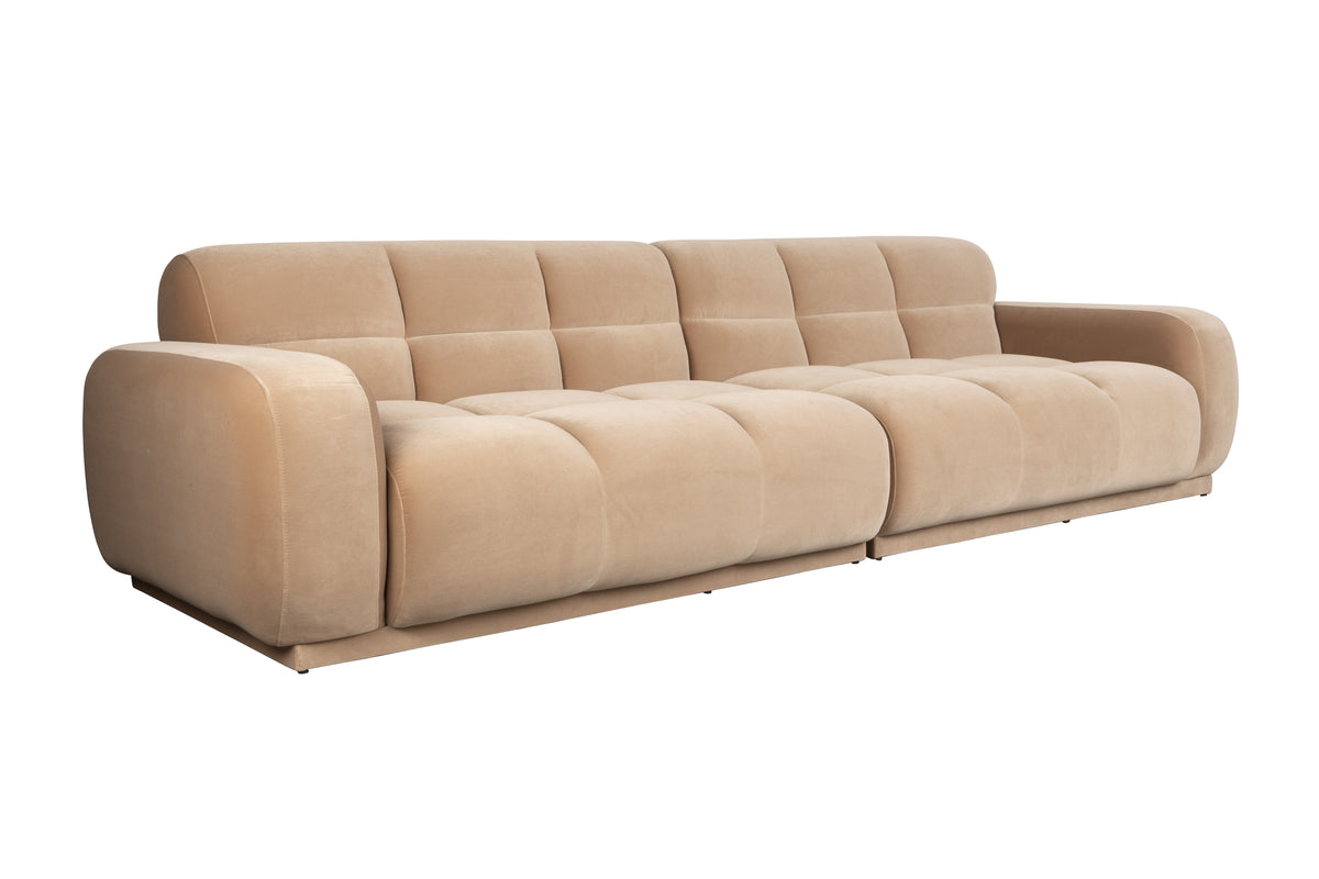 Zuiver Hazel 4,5-zitsbank Beige