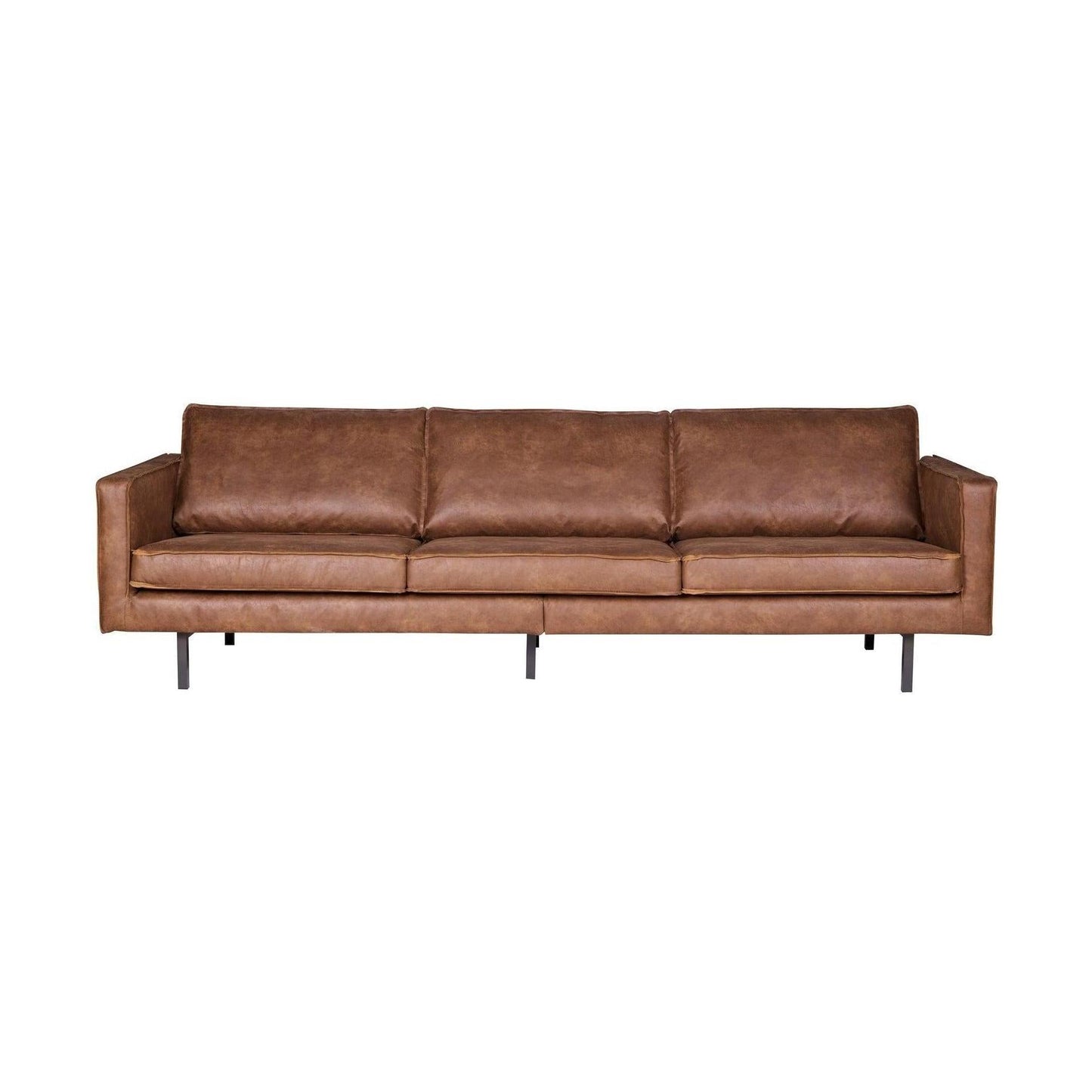 WOOOD Rodeo 3-zits bank eco-leer Cognac