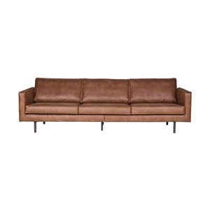 WOOOD Rodeo 3-zits bank eco-leer Cognac