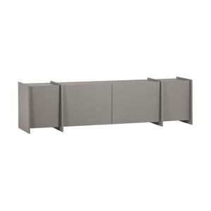 WOOOD Brock tv-meubel 200 cm Warmgrijs