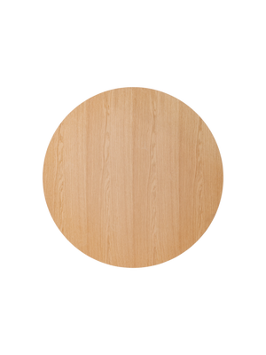 Audo Puffin eettafel rond Ø120 cm eiken Naturel