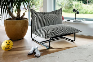 Fatboy Beanbase fauteuil chroom Donkerblauw