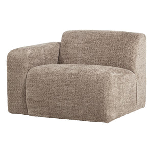WOOOD Mojo Base 1-zits element arm links wollig Donkerzand