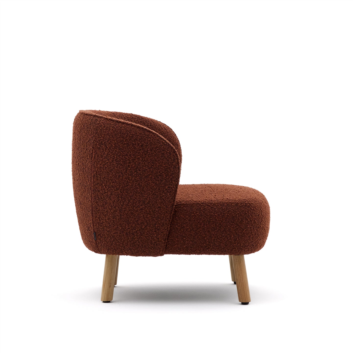 Kave Home Ulit fauteuil Terracotta naturel