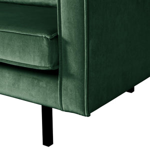 WOOOD Rodeo 2-zits bank velvet Bosgroen