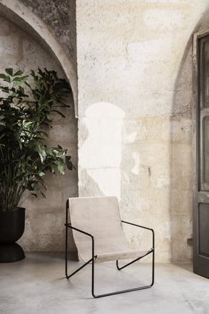 Ferm Living Desert loungestoel Cloud/Olive