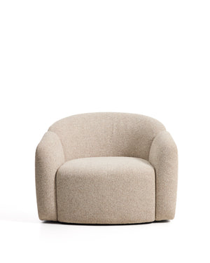 Kave Home Corvena fauteuil chenille 98 cm Beige
