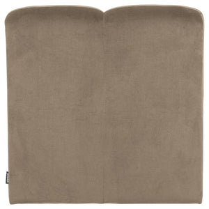 WOOOD Mojo eetkamerbank 84 cm met rugleuning velvet Khaki