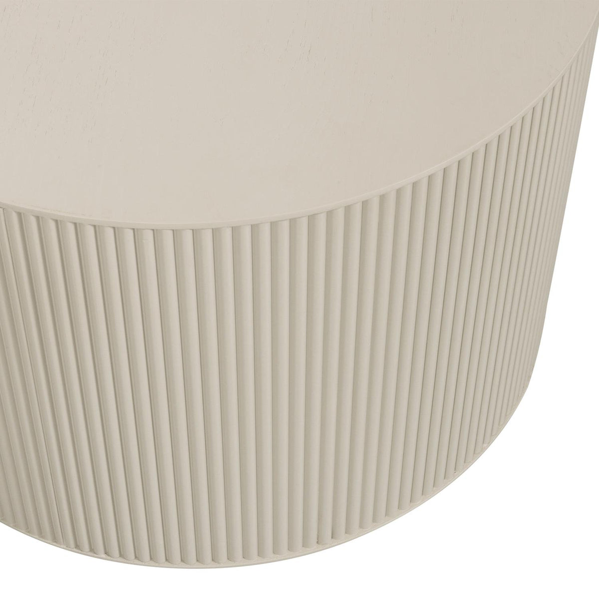 WOOOD Sanne bijzettafel Ø60 cm Antiek Beige