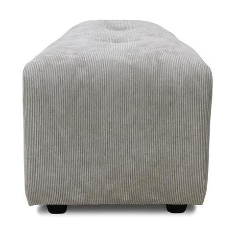 HKliving Vint hocker small Corduroy Rib Cream