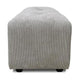 HKliving Vint hocker small Corduroy Rib Cream