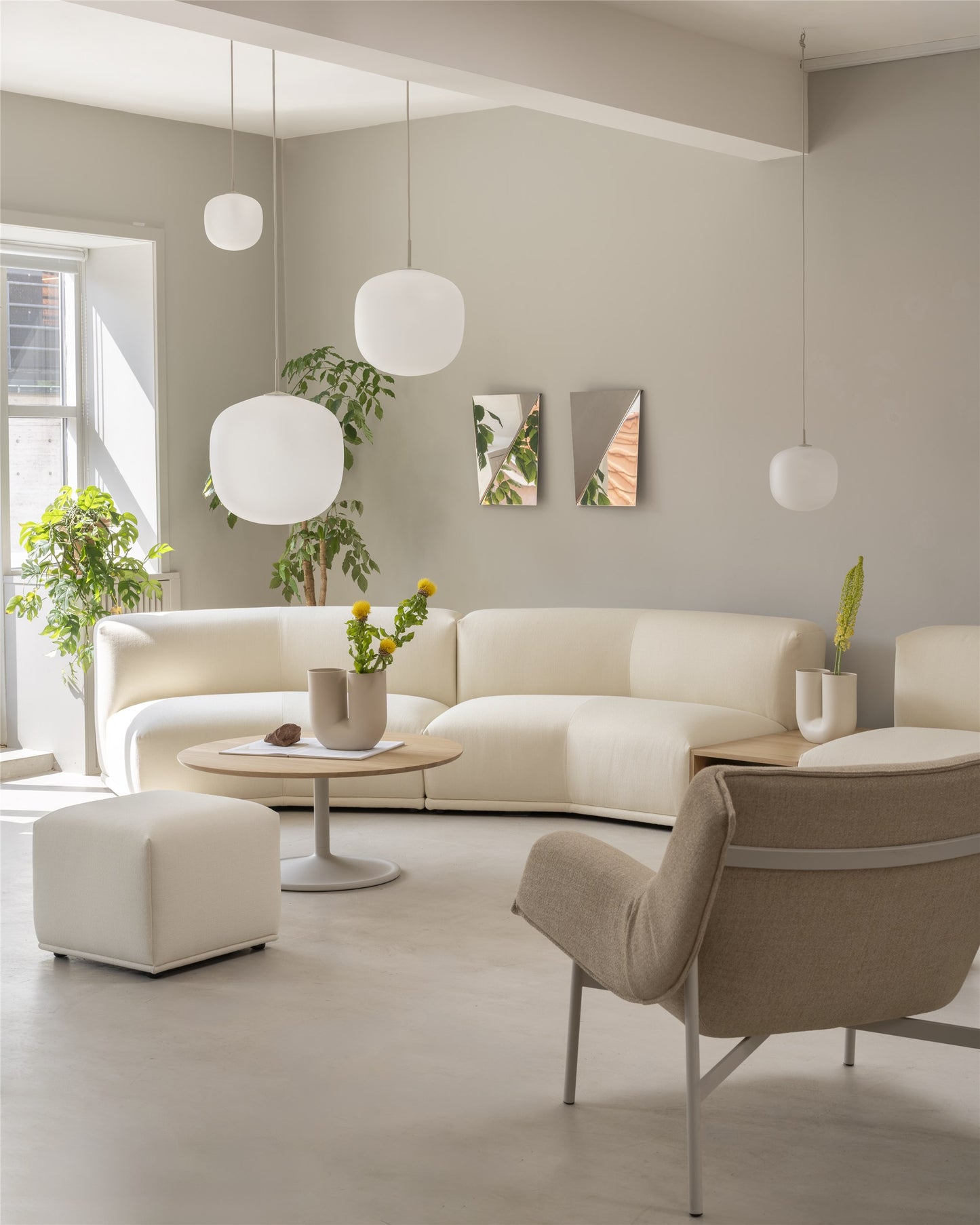 Muuto Rime hanglamp Ø45 cm Orange