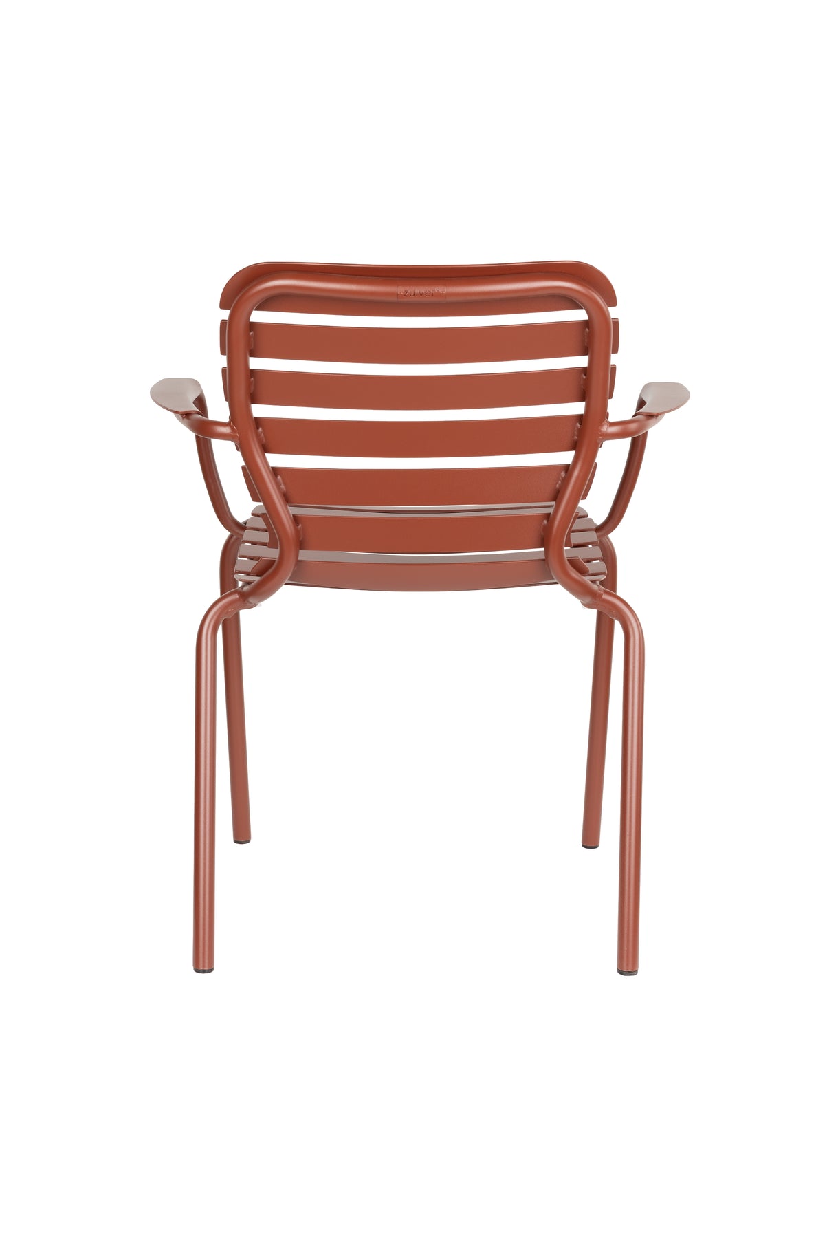 Zuiver Vondel tuinstoel met armleuning Red