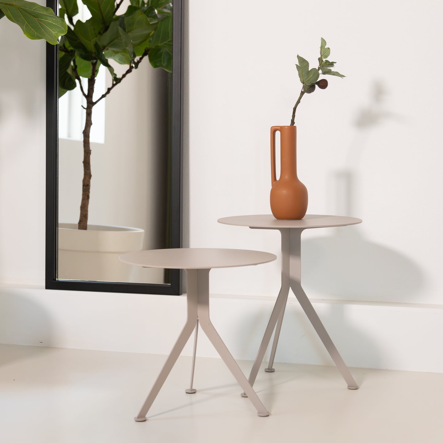 Spinder Design Daley High bijzettafel Silky Taupe