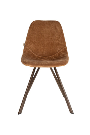 Dutchbone Franky eetkamerstoel Cognac